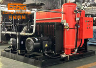 Compresor de aire de alta presión del tornillo 40bar 10.0m3/minuto 105kw con el aumentador de presión combinado