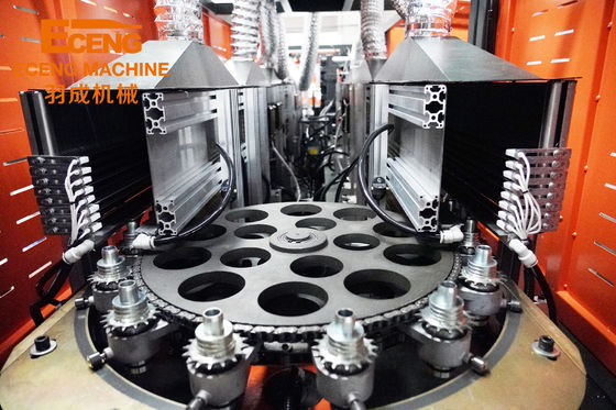 Máquina de moldeo por soplado de 2L PET 6 cavidad 6000 PCS / HR