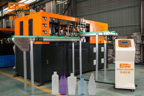 J2 1300BPH Máquina de moldeado de frascos de boca ancha para plástico