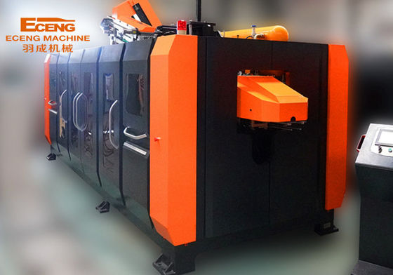 49kw máquina los 6.2x2.4x2.4m del moldeo por insuflación de aire comprimido del estiramiento de 5 litros