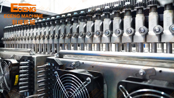 Solo molde 2500BPH linear del ANIMAL DOMÉSTICO de la botella de la máquina automática del moldeo por insuflación de aire comprimido