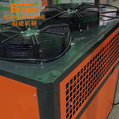 Refrigerador refrescado aire industrial del sistema de la refrigeración por agua para la máquina de moldear de la botella