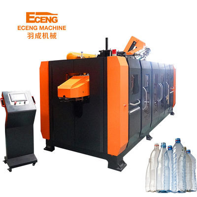 Ocho botella plástica de alto rendimiento automática de la máquina 16000 BPH del moldeo por insuflación de aire comprimido del animal doméstico de Cavitys