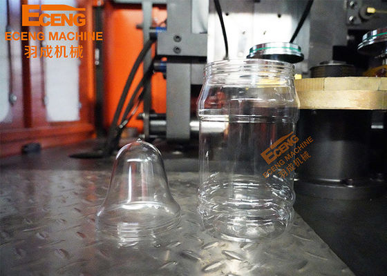 La máquina del moldeo por insuflación de aire comprimido de la botella del animal doméstico del cuello de Eceng J5L2 5L/conserva los tarros estira