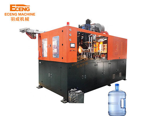 Máquina plástica solo Cavitie 3 del moldeo por insuflación de aire comprimido de la botella de agua del aceite - 5gallon 10L 20L