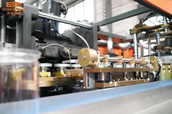 El tarro puede ACARICIAR la boca ancha automática J4 de 4 cavidades de la máquina del moldeo por insuflación de aire comprimido de la botella