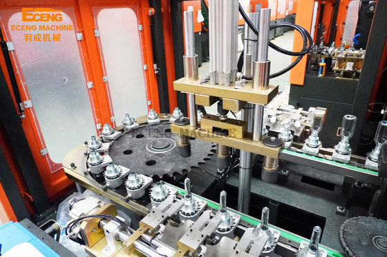Máquina que sopla Eceng Q4500 de la botella del animal doméstico de 3 cavidades completamente automático