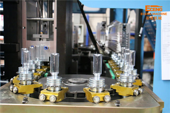 Máquina que sopla de la alimentación manual de dos cavidades para la fabricación cosmética de la botella
