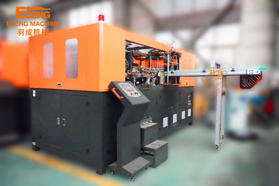 máquina 4cavity del moldeo por insuflación de aire comprimido del estiramiento de 2.5ton J4 para los tarros de la comida