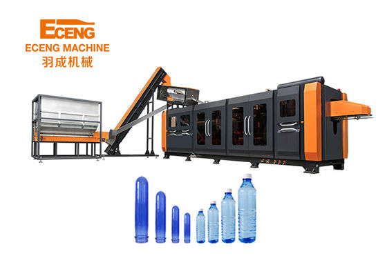 Máquina automática de soplar botellas de agua para bebidas 12 cavidad 22000-26000BPH
