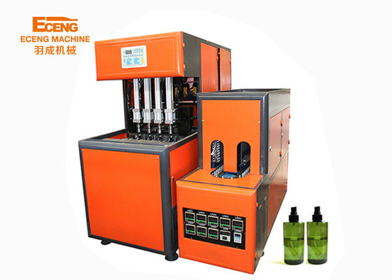 CE ISO Máquina de soplado de botellas de PET de estiramiento semiautomática 300KG YC-2L-4 2600-2800BPH