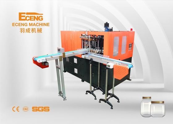J2 3000BPH Máquinas de soplado de plástico de boca ancha Moldeado por soplado de estiramiento totalmente automático