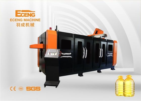 49kw máquina los 6.2x2.4x2.4m del moldeo por insuflación de aire comprimido del estiramiento de 5 litros