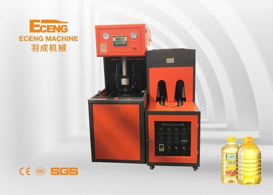 Máquina semi automática 2800 Pcs/H del moldeo por insuflación de aire comprimido del estiramiento del ANIMAL DOMÉSTICO de 5 galones