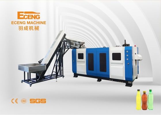 Control del PLC del DELTA del moldeo por insuflación de aire comprimido de SMC que sopla de la máquina 4 del ANIMAL DOMÉSTICO automático de la cavidad