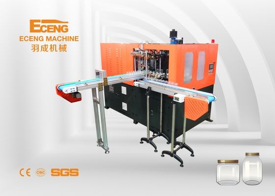 Moldeo por insuflación de aire comprimido del estiramiento de la máquina 3000BPH Eceng J2 de la botella completamente automática del ANIMAL DOMÉSTICO que sopla