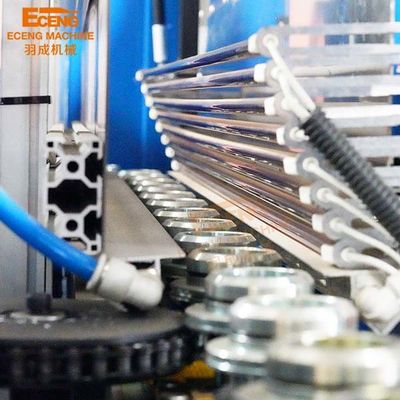 Máquina de moldear de la botella plástica de 3 cavidades