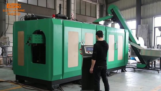 máquina automática del moldeo por insuflación de aire comprimido de la botella de agua de 10000bph Eceng K6 completamente eléctrica