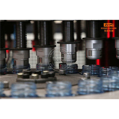 Control del PLC del DELTA del moldeo por insuflación de aire comprimido de SMC que sopla de la máquina 4 del ANIMAL DOMÉSTICO automático de la cavidad