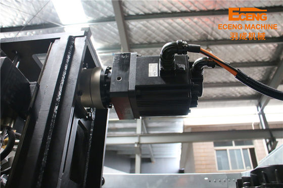 Control automático anaranjado del PLC de la máquina del moldeo por insuflación de aire comprimido del ANIMAL DOMÉSTICO 2l
