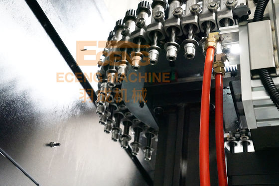 Moldeo por insuflación de aire comprimido 380V 50HZ del estiramiento de la máquina de la botella de agua de alta velocidad de Eceng que sopla