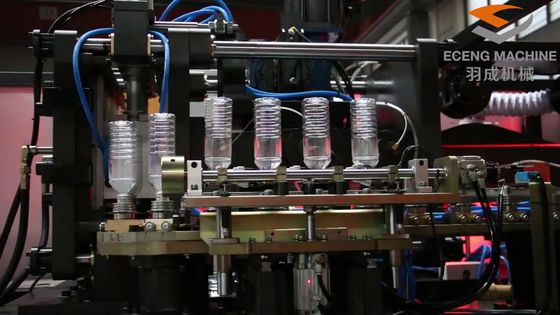 Máquina que sopla 220V 50HZ de la botella del ANIMAL DOMÉSTICO del objeto semitrabajado de la salida 6000BPH