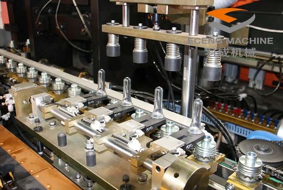 Máquina que sopla del ANIMAL DOMÉSTICO de la cavidad 29KW 4 3 fabricación plástica de la botella de la fase 380V
