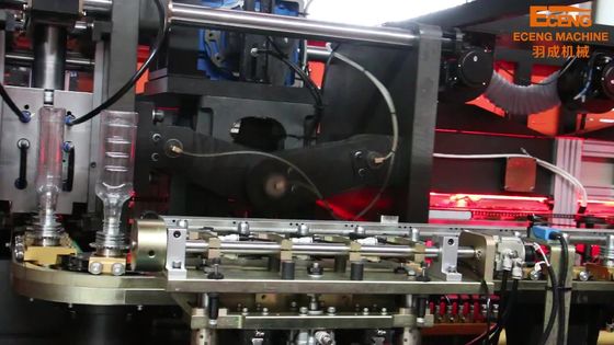 Objeto semitrabajado anaranjado azul de la botella del ANIMAL DOMÉSTICO de Eceng SMC que hace la cavidad de la máquina 4