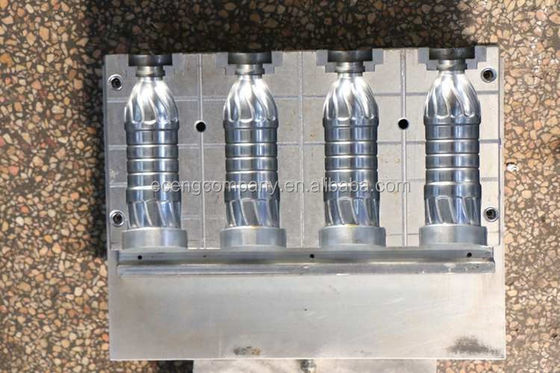 Objeto semitrabajado anaranjado azul de la botella del ANIMAL DOMÉSTICO de Eceng SMC que hace la cavidad de la máquina 4