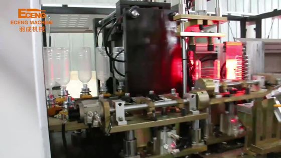 control completamente automático del PLC de la máquina XINJE del moldeo por insuflación de aire comprimido de la botella del ANIMAL DOMÉSTICO 300ml