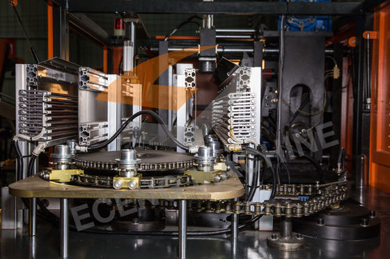 Fase 380V de la máquina 3 del moldeo por insuflación de aire comprimido de la botella de agua del ANIMAL DOMÉSTICO del control del PLC de MITSUBISHI