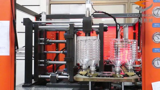 Botella del ANIMAL DOMÉSTICO del estiramiento 5 fase 380V de la máquina 3 del moldeo por insuflación de aire comprimido del litro