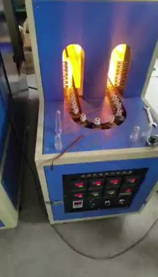 Fabricación del envase de plástico de la cavidad de la máquina 4 de la botella que sopla semi auto 16KW